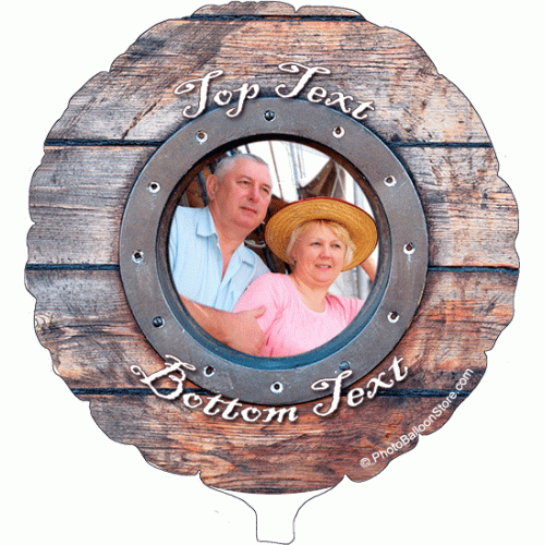 Porthole Photo Balloon Porthole Photo Balloon
