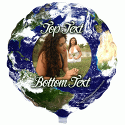 Earth Photo Balloon