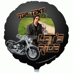 Motorcycle Photo Balloon