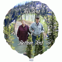 Mountain Hiking Photo Balloon