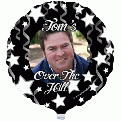 Over The Hill Photo Balloon