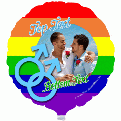 Gay Pride - Male Photo Balloon