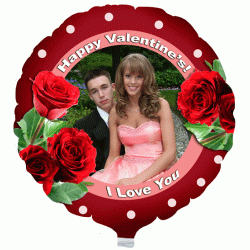 Valentine Photo Balloon