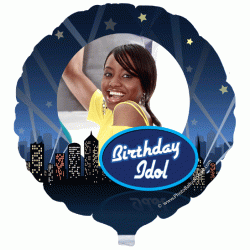 Birthday Idol Photo Balloon
