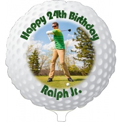Golf Ball TableTop Photo Balloon